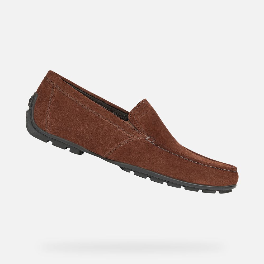 Geox Loafers Dark Brown Moner - Geox Mens Shoes - DEINLS563